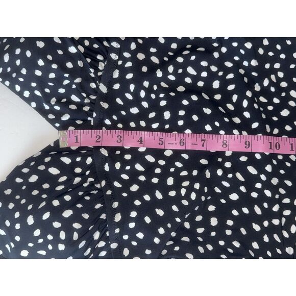 Leilani One Piece Swimsuit Black White Adjustable Straps Flatter Bra Cups 10 NWT - Picture 7 of 13